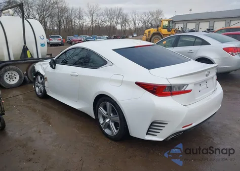 2015 Lexus Rc 350 z USA, uszkodzony, nr VIN JTHSE5BC1F5004891